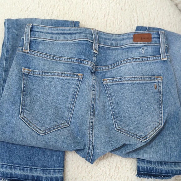 Joie Crop Demi Boot Denim Jeans - Picture 4 of 6